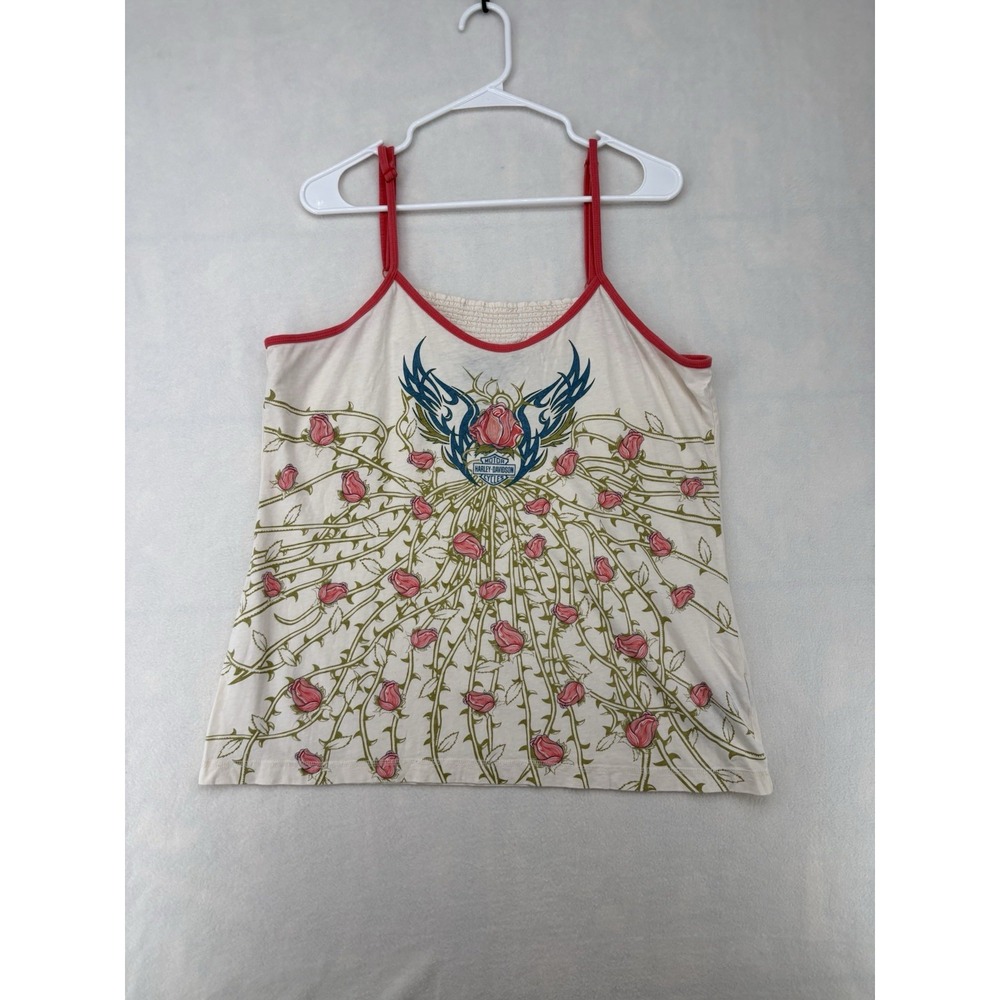Harley Davidson Camisole Y2K Tank Top Size XXL